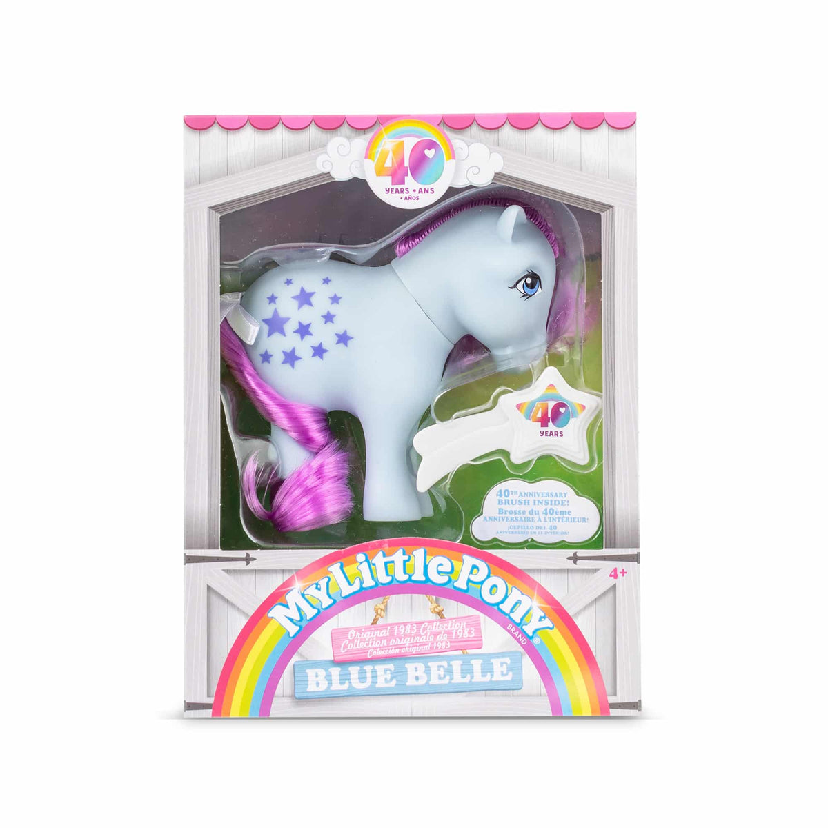 MY LITTLE PONY CLASSIC 4″ COLLECTIBLE 40TH ANNIVERSARY PONIES - US 6336