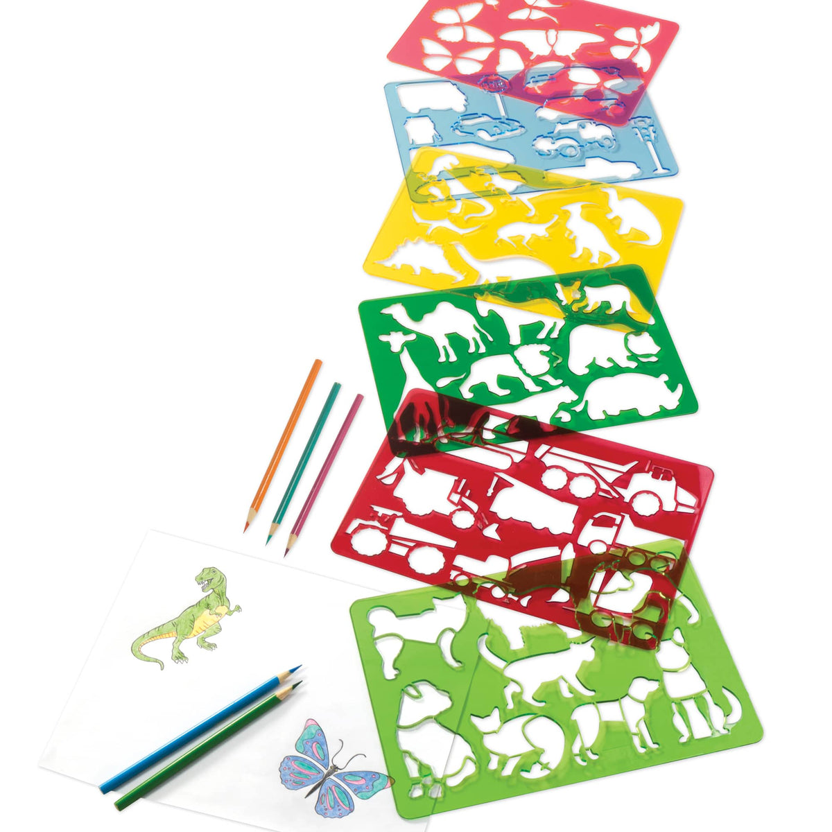 ART BOX STENCILS - US 5374