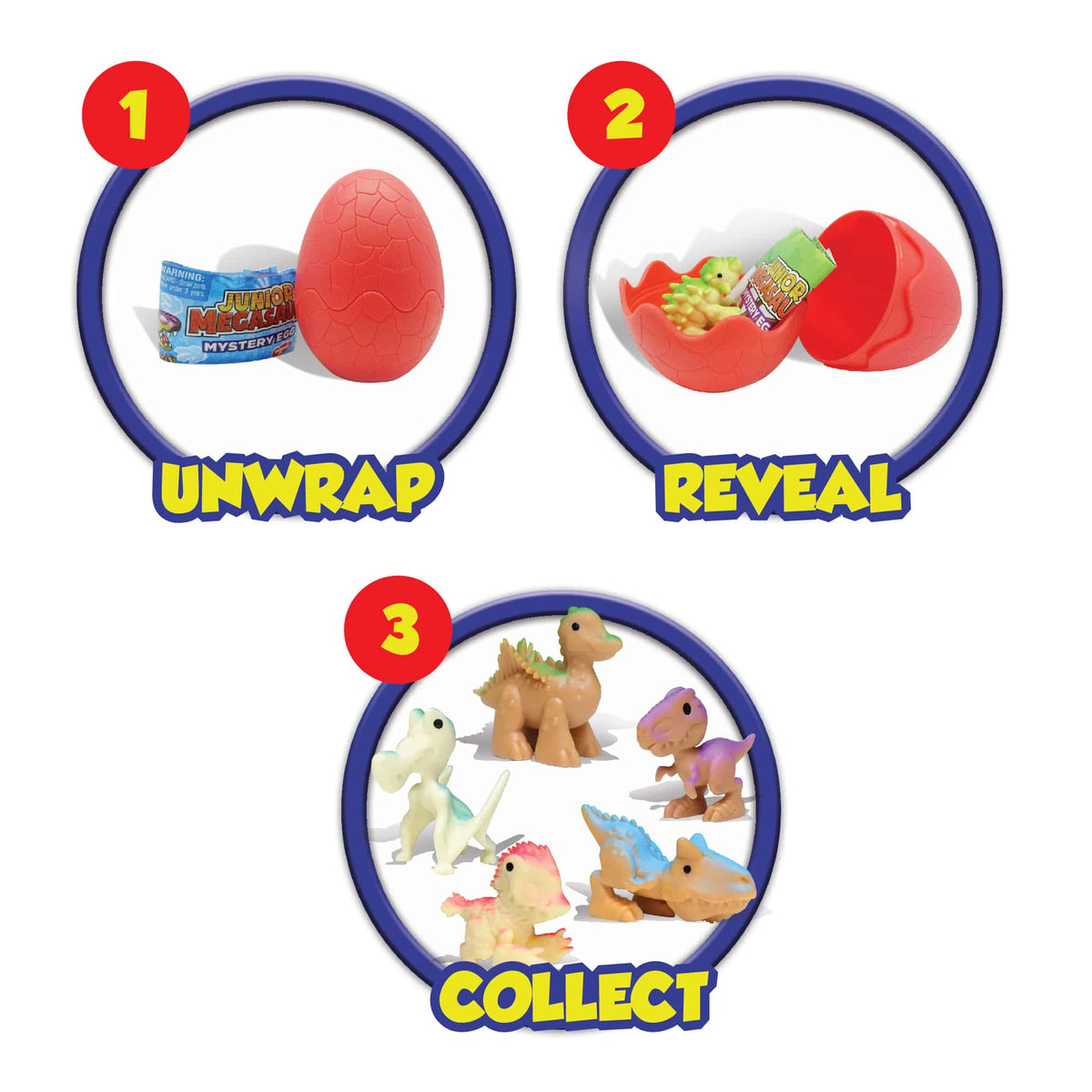 JM DINOSAUR MYSTERY EGG – SERIES 2 - US 0857