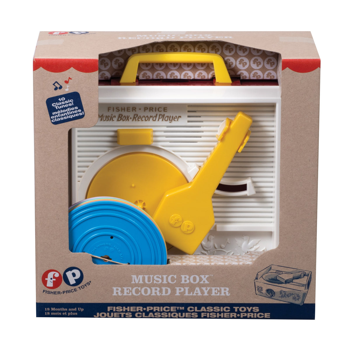 FISHER PRICE RECORD PLAYER - US 3778