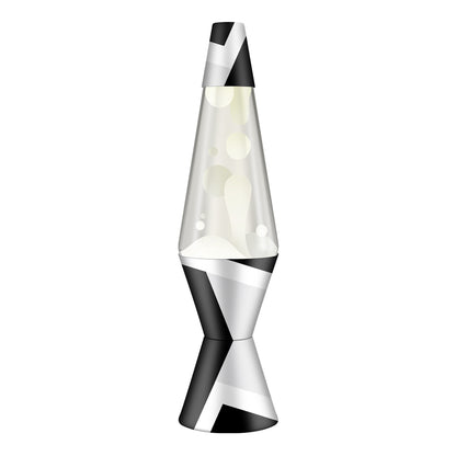14.5″ LAVA LAMP POLYGONAL WHITE TONE - US 6197