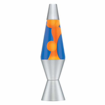 14.5” LAVA LAMP – ORANGE/BLUE/SILVER - US 6997