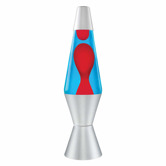 14.5″ LAVA LAMP – RED/BLUE/SILVER - US 7790