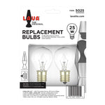 25W LAVA LAMP LIGHT BULB W/TRAY - US 7675