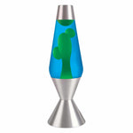 16.3″ LAVA LAMP – YELLOW/BLUE/SILVER - US 6926