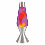 16.3″ LAVA LAMP – YELLOW/PURPLE/SILVER - US 5943