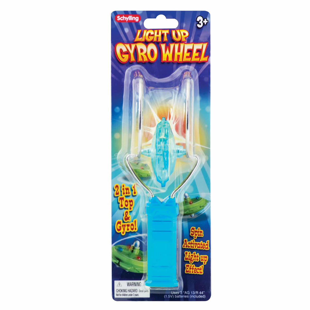 LIGHT UP GYRO WHEEL - US 4894