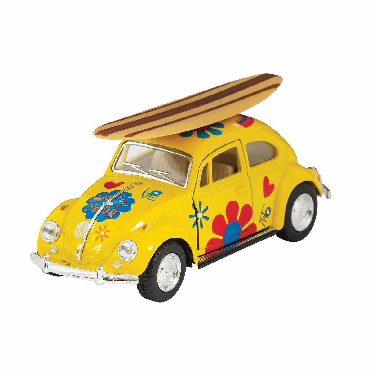 DIECAST 1967 BEETLE WITH SURFBOARD - US 5324