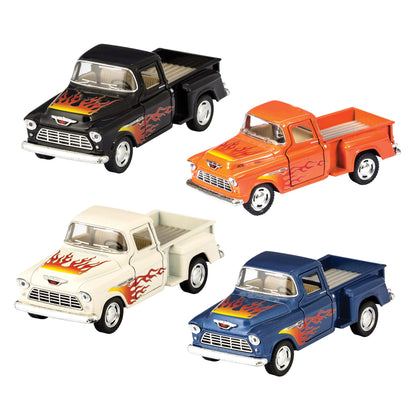 DIECAST 55′ CHEVY PICKUP FLAMES - US 0968