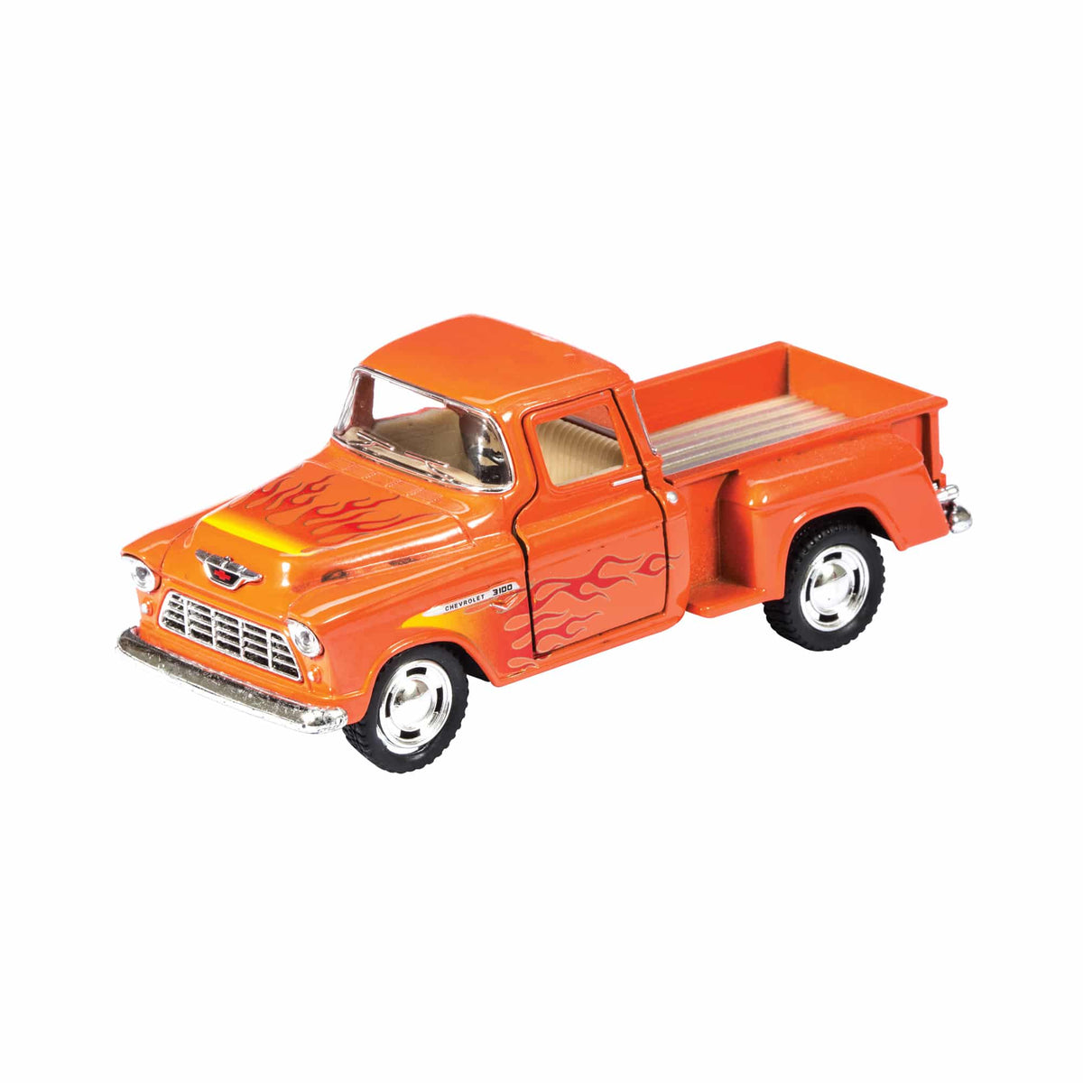 DIECAST 55′ CHEVY PICKUP FLAMES - US 0968