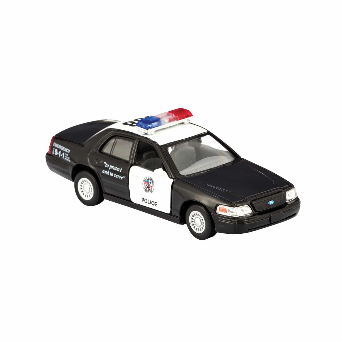 DIECAST POLICE, PULL BACK - US 8763
