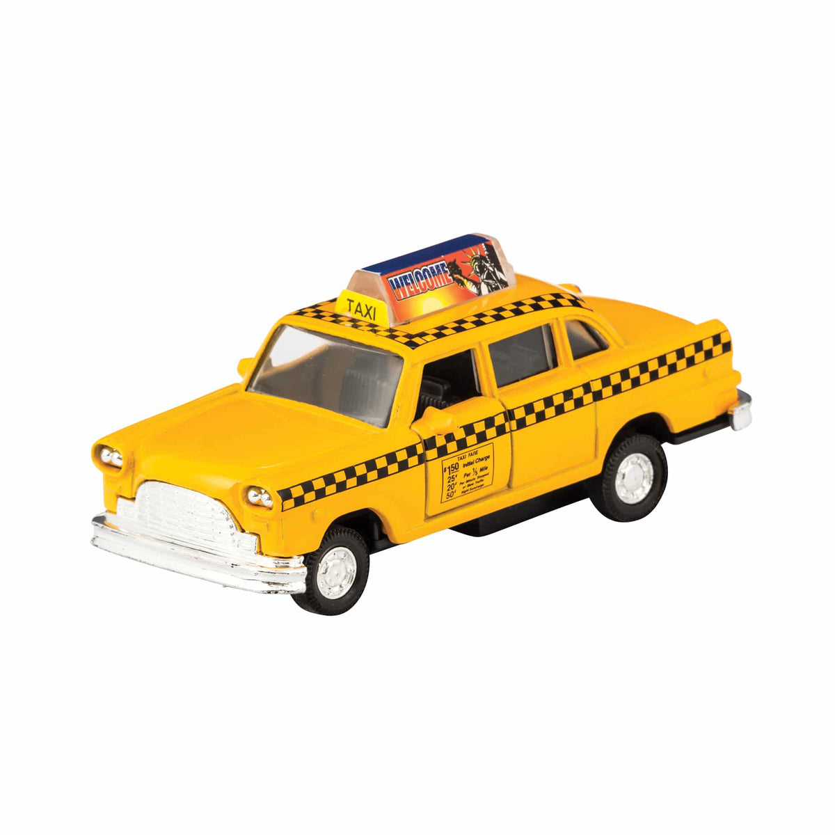 DIECAST TAXI, PULL-BACK - US 6733