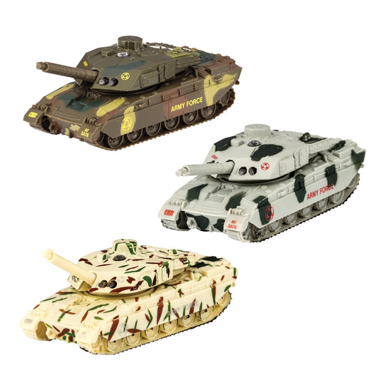 DIECAST LIGHT & SOUND TANKS - US 5001
