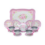 FANCY TIN TEA SET - US 1167