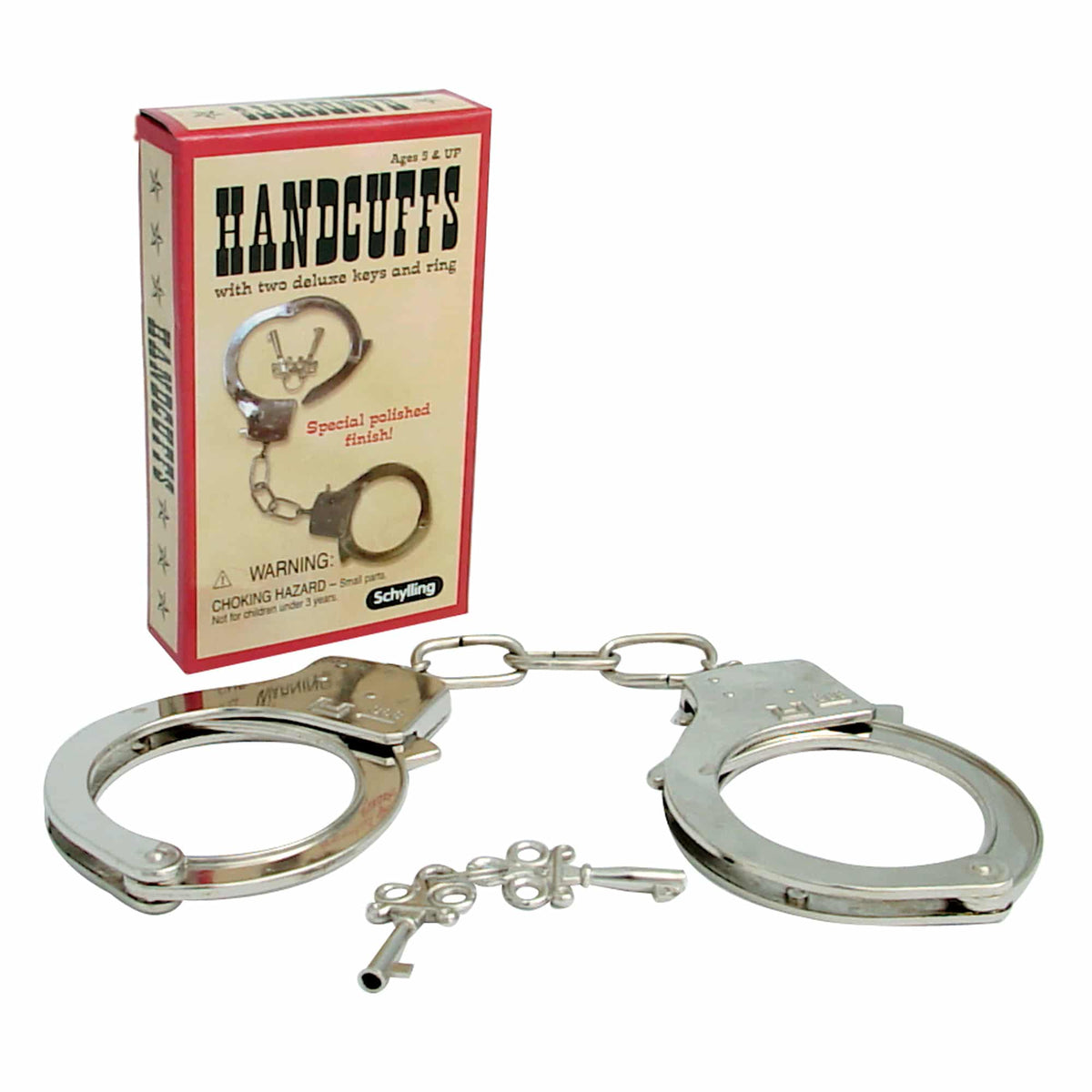 METAL HAND CUFFS WITH KEYS - US 4872
