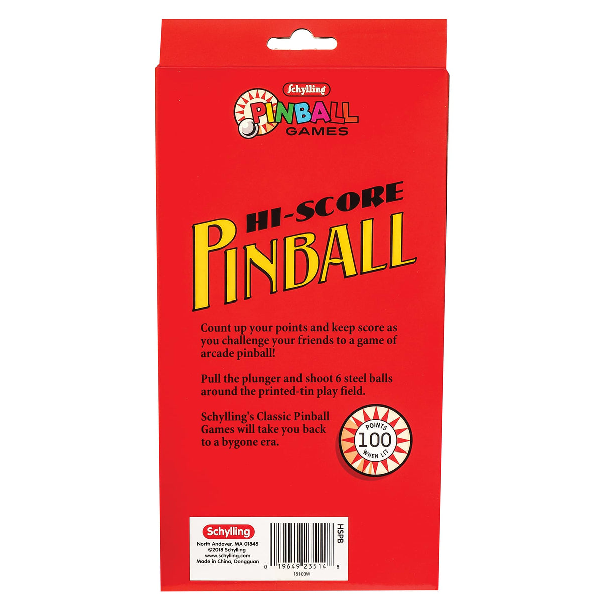 HI-SCORE PINBALL - US 6846