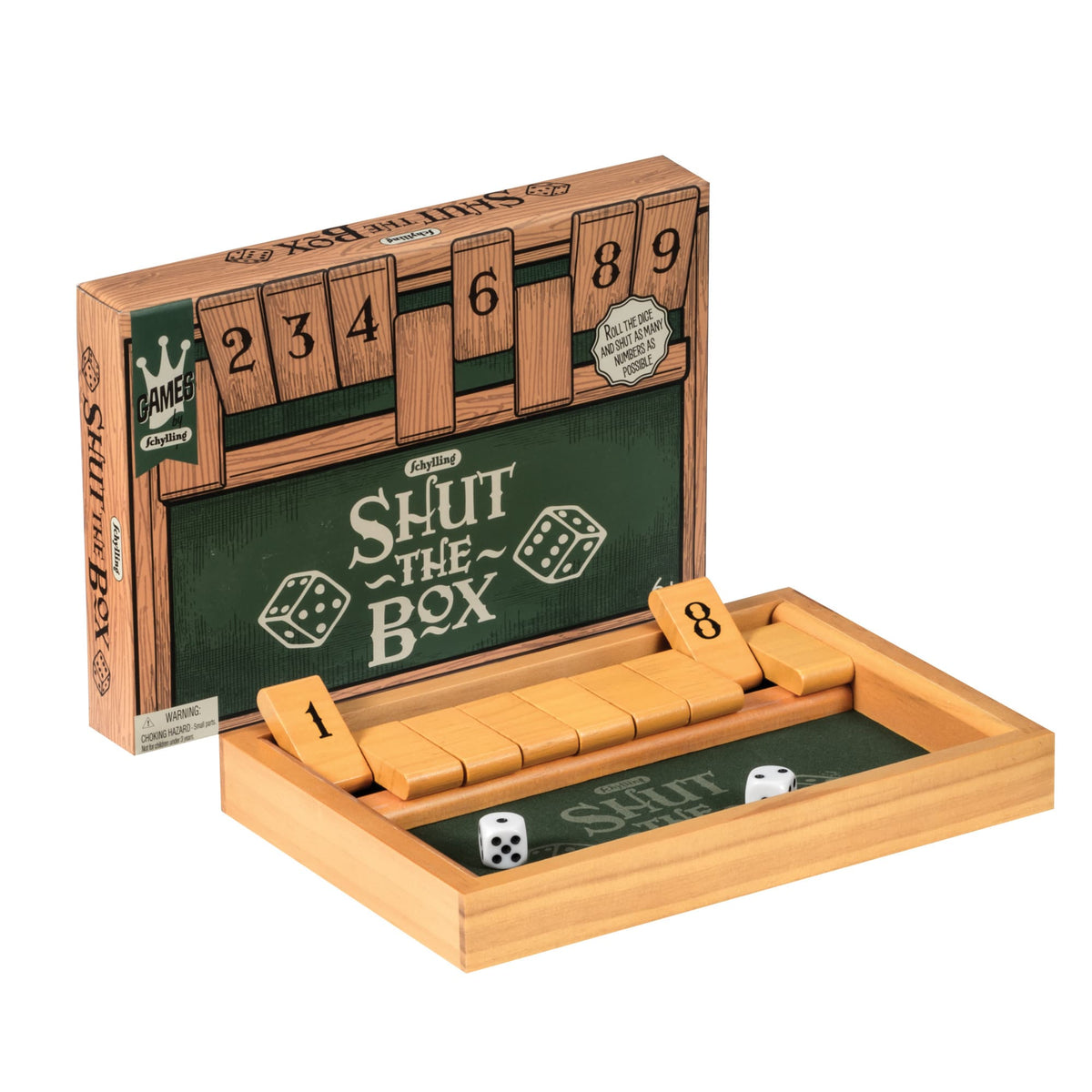 SHUT THE BOX GAME - US 2677